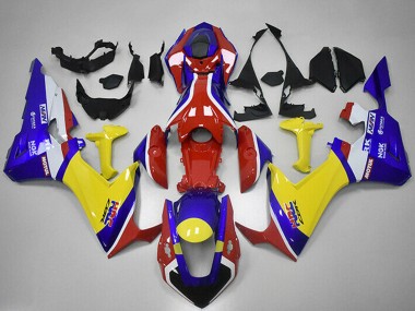2017-2023 Honda CBR1000RR Motorcycle Fairings - White Red Blue Yellow HRC Canada Websites