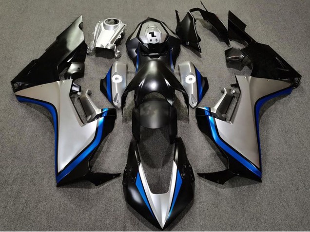 2017-2023 Honda CBR1000RR Motorcycle Fairings - Silver Blue Glossy Black Canada Websites