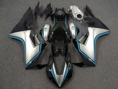 2017-2023 Honda CBR1000RR Motorcycle Fairings - Silver Light Blue Glossy Black Canada Websites