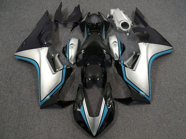 2017-2023 Honda CBR1000RR Motorcycle Fairings - Silver Light Blue Glossy Black Canada Websites