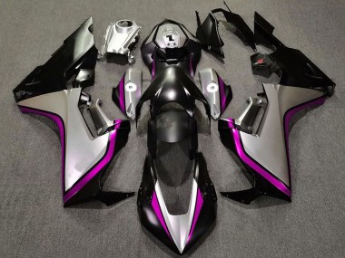 2017-2023 Honda CBR1000RR Motorcycle Fairings - Silver Pink Glossy Black Canada Websites