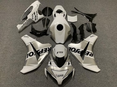 2008-2011 Honda CBR1000RR Motorcycle Fairings - White Silver Black Repsol Canada Websites