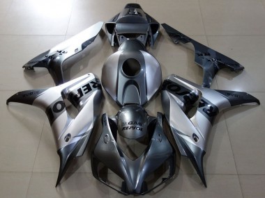 2006-2007 Honda CBR1000RR Motorcycle Fairings - Silver Grey Black Repsol Canada Websites