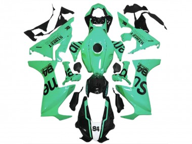 2017-2023 Honda CBR1000RR Motorcycle Fairings - Special Green Glossy Black Street Flava Canada Websites