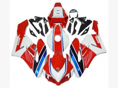 2004-2005 Honda CBR1000RR Motorcycle Fairings - White Red Blue Black Motul Canada Websites