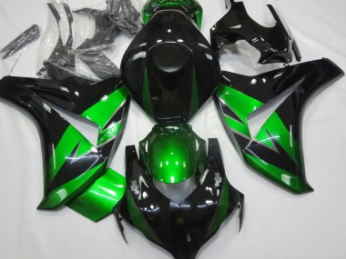 2008-2011 Honda CBR1000RR Motorcycle Fairings - Green Glossy Black Canada Websites