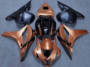 2009-2012 Honda CBR600RR Motorcycle Fairings - Candy Orange Glossy Black Canada Websites