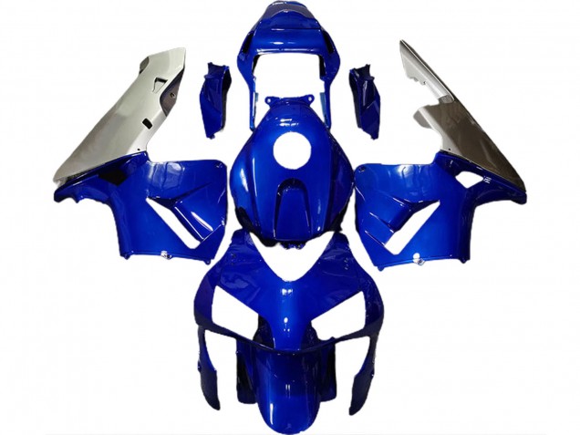 2003-2004 Honda CBR600RR Motorcycle Fairings - Silver Blue Canada Websites