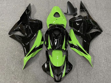 2009-2012 Honda CBR600RR Motorcycle Fairings - Green Glossy Black OEM Style Canada Websites