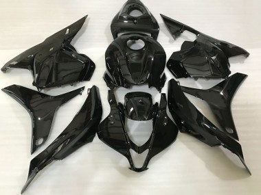 2009-2012 Honda CBR600RR Motorcycle Fairings - Glossy Black Canada Websites