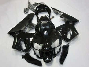 2003-2004 Honda CBR600RR Motorcycle Fairing - Glossy Black Matte Black Canada Websites