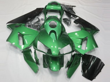 2003-2004 Honda CBR600RR Motorcycle Fairing - Green Glossy Black Canada Websites