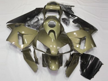2003-2004 Honda CBR600RR Motorcycle Fairings - Olive Glossy Black Canada Websites