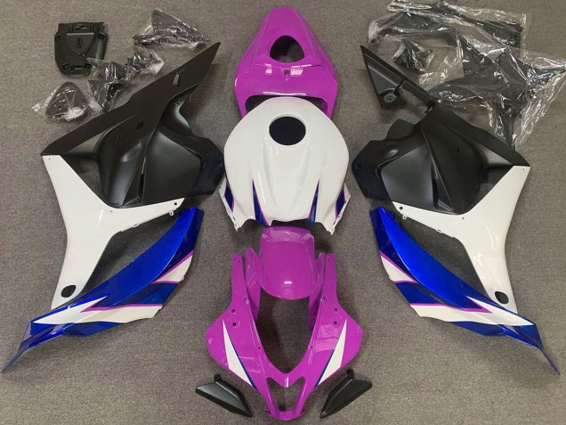 2009-2012 Honda CBR600RR Motorcycle Fairings - White Pink Blue Matte Black Canada Websites