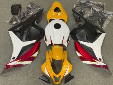 2009-2012 Honda CBR600RR Motorcycle Fairings - White Red Yellow Matte Black Canada Websites