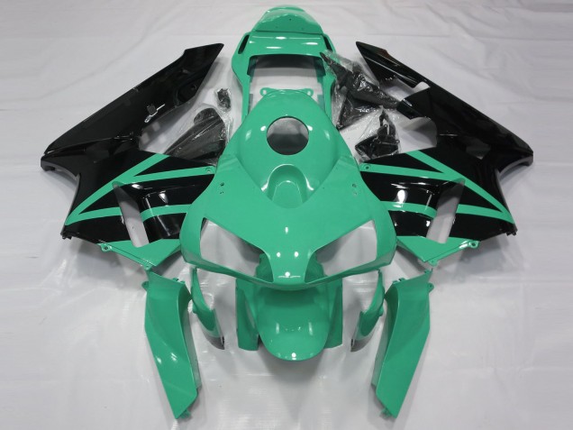 2003-2004 Honda CBR600RR Motorcycle Fairings - Mint Green Glossy Black Canada Websites