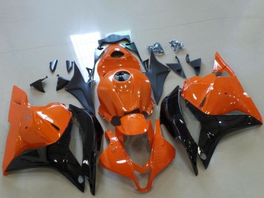 2009-2012 Honda CBR600RR Motorcycle Fairings - Orange Glossy Black Canada Websites