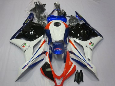 2009-2012 Honda CBR600RR Motorcycle Fairings - White Blue Red Glossy Black Canada Websites