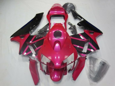 2003-2004 Honda CBR600RR Motorcycle Fairings - Pink Glossy Black Canada Websites