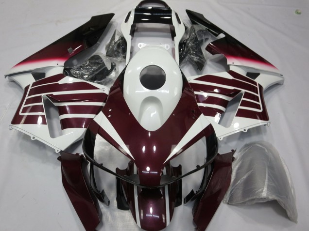 2003-2004 Honda CBR600RR Motorcycle Fairings - White Dark Purple Canada Websites