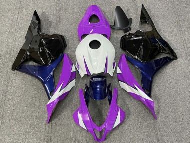 2009-2012 Honda CBR600RR Motorcycle Fairings - White Purple Blue Glossy Black Canada Websites