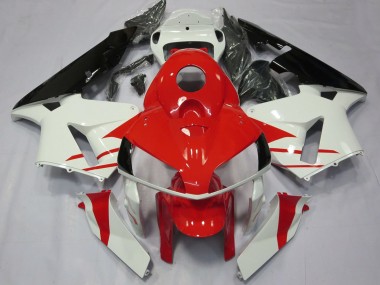2005-2006 Honda CBR600RR Motorcycle Fairings - White Red Black Canada Websites