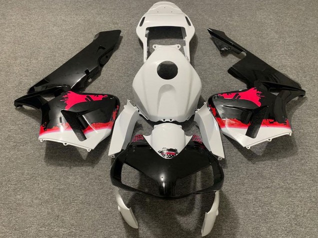 2003-2004 Honda CBR600RR Motorcycle Fairings - Red Glossy Black Splatter Canada Websites