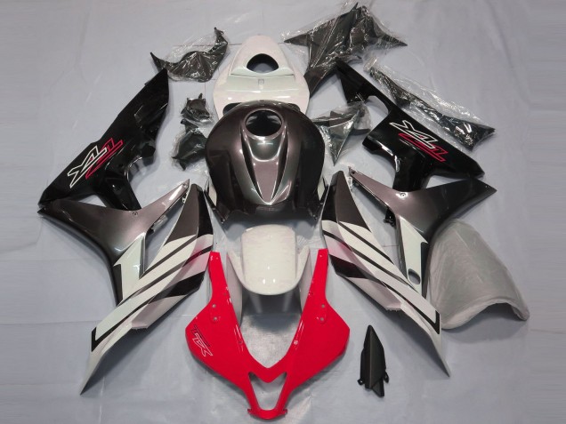 2007-2008 Honda CBR600RR Motorcycle Fairings - White Red Grey Glossy Black Canada Websites