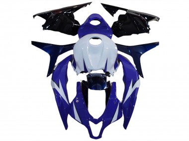 2009-2012 Honda CBR600RR Motorcycle Fairings - White Blue Glossy Black Canada Websites