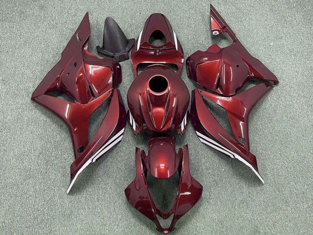 2009-2012 Honda CBR600RR Motorcycle Fairings - Maroon Red Canada Websites