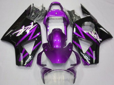 2002-2003 Honda CBR954RR Motorcycle Fairing - Purple Glossy Black Canada Websites