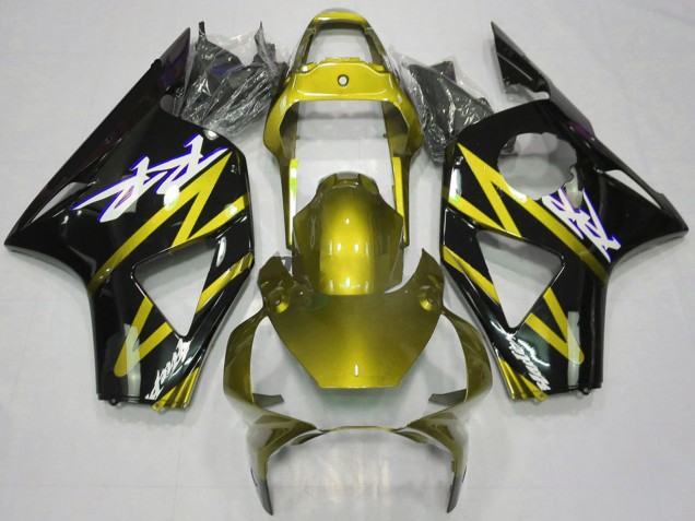2002-2003 Honda CBR954RR Motorcycle Fairings - Electric Yellow Glossy Black Canada Websites