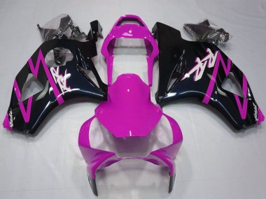 2002-2003 Honda CBR954RR Bike Fairings - Pink Glossy Black Canada Websites