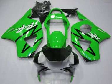 2002-2003 Honda CBR954RR Motorcycle Fairing - Green Glossy Black Canada Websites