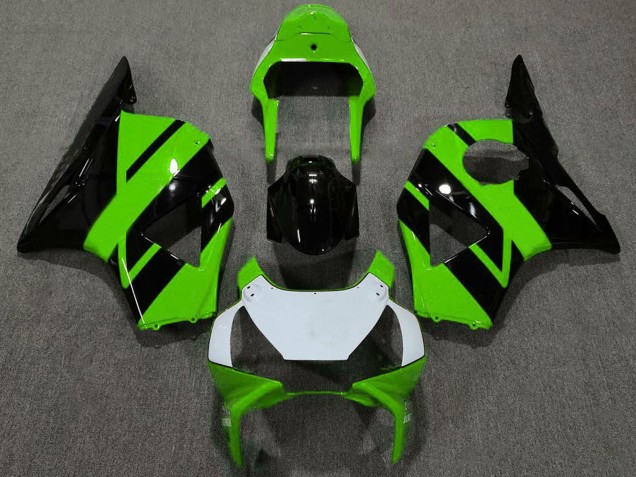2002-2003 Honda CBR954RR Motorcycle Fairings - Green Glossy Black White Green OEM Style Canada Websites
