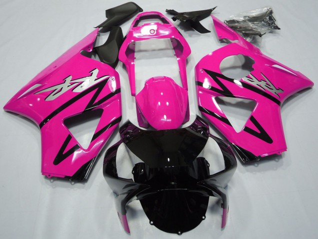 2002-2003 Honda CBR954RR Motorcycle Fairing - Pink Glossy Black Canada Websites