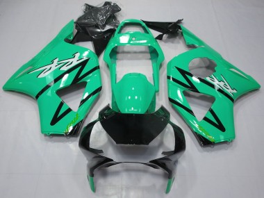 2002-2003 Honda CBR954RR Motorcycle Fairings - Teal Blue Glossy Black Canada Websites