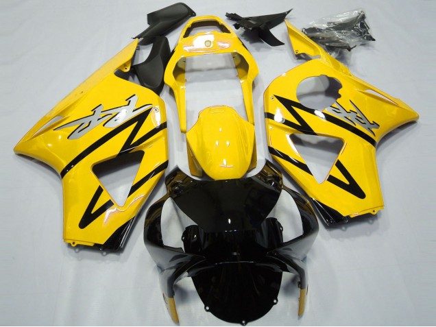 2002-2003 Honda CBR954RR Motorcycle Fairings - Yellow Glossy Black CBR Style Canada Websites