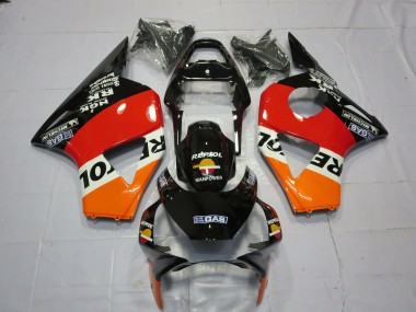 2002-2003 Honda CBR954RR Motorcycle Fairings - Orange White Red Black Repsol Canada Websites