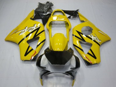 2002-2003 Honda CBR954RR Motorcycle Fairing - Yellow Glossy Black Canada Websites