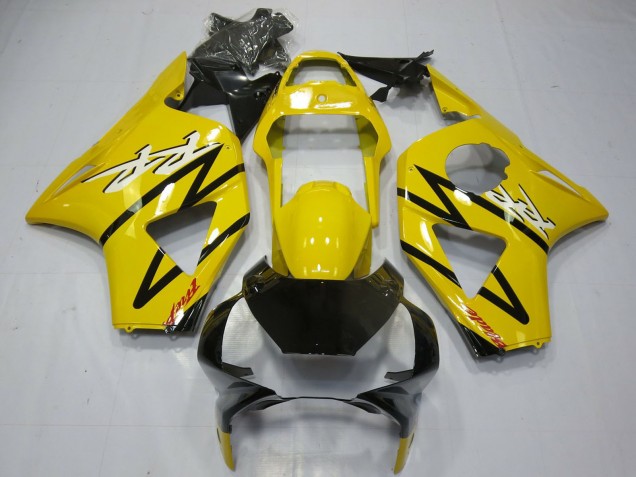 2002-2003 Honda CBR954RR Motorcycle Fairing - Yellow Glossy Black Canada Websites