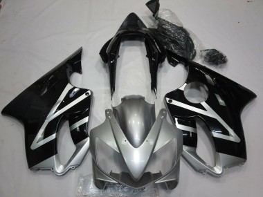 2004-2007 Honda CBR600 F4i Motorcycle Fairings - Silver Glossy Black Canada Websites