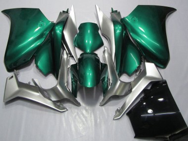 2010-2014 Honda VFR 1200 Motorcycle Fairings - Silver Seafoam Green Canada Websites