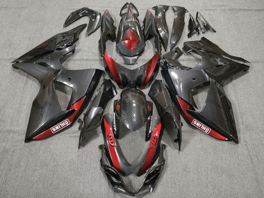 2009-2016 Suzuki GSXR 1000 Motorcycle Fairings - Carbon Fiber Red Canada Websites
