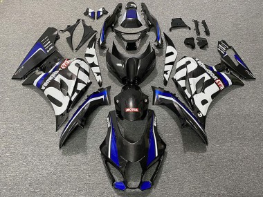 2017-2024 Suzuki GSXR 1000 Motorcycle Fairings - Carbon Fiber Style Blue Canada Websites