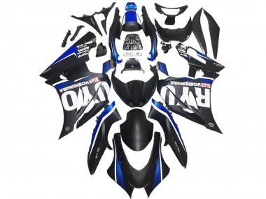 2017-2024 Suzuki GSXR 1000 Motorcycle Fairings - Matte Black Blue Canada Websites