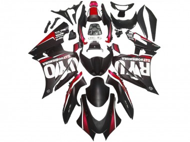 2017-2024 Suzuki GSXR 1000 Abs Motorcycle Fairings - Matte Black Red Canada Websites