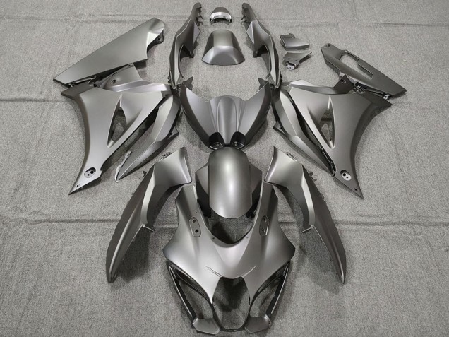 2017-2024 Suzuki GSXR 1000 Motorcycle Fairings - Matte Gunmetal Grey Canada Websites