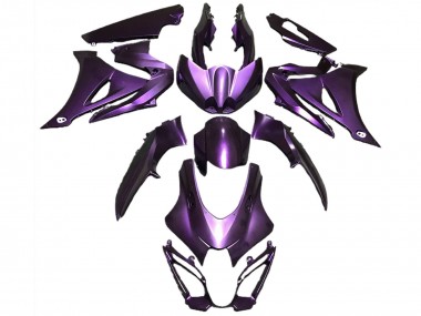 2017-2024 Suzuki GSXR 1000 Motorcycle Fairings - Matte Purple Canada Websites