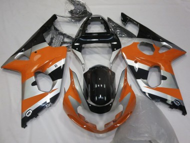 2000-2002 Suzuki GSXR 1000 Motorcycle Fairings - Orange Silver Glossy Black OEM Style Canada Websites
